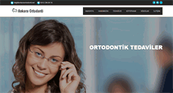 Desktop Screenshot of ankaraortodonti.net